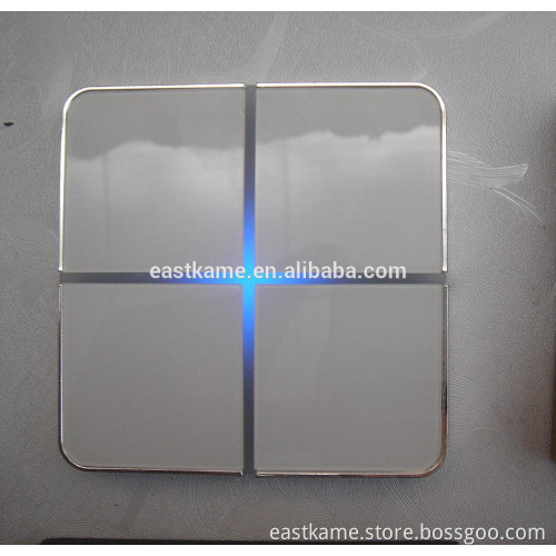 KNX wall switch, metal light touch switch
